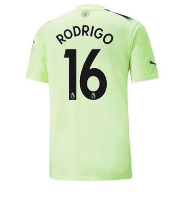 Manchester City Rodri Hernandez #16 Tredje Tröja 2022-23 Korta ärmar